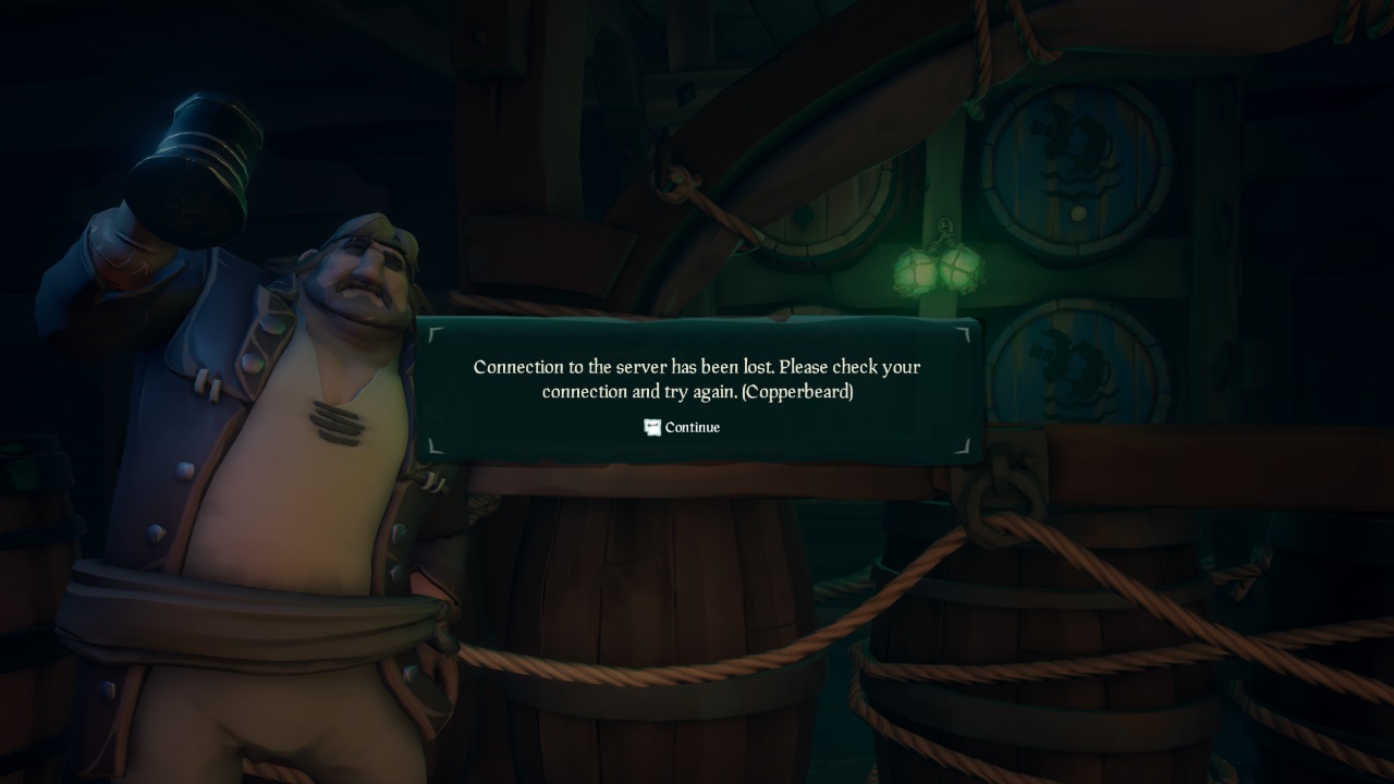 Sea of Thieves Server Connection Lost ePINIONATED