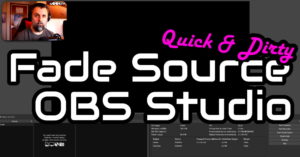 fade sources OBS Studio